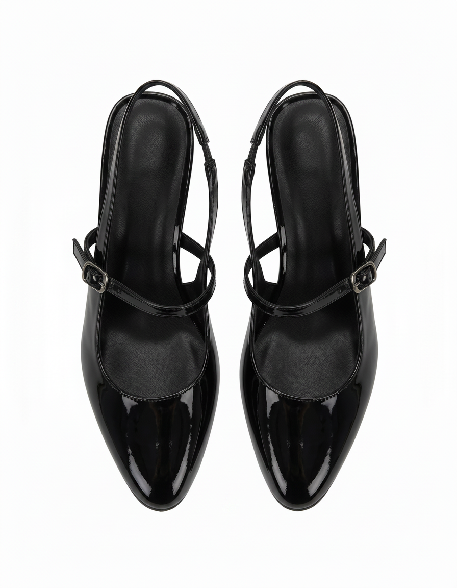 Catherine Block Heels – Slingback  UQ
