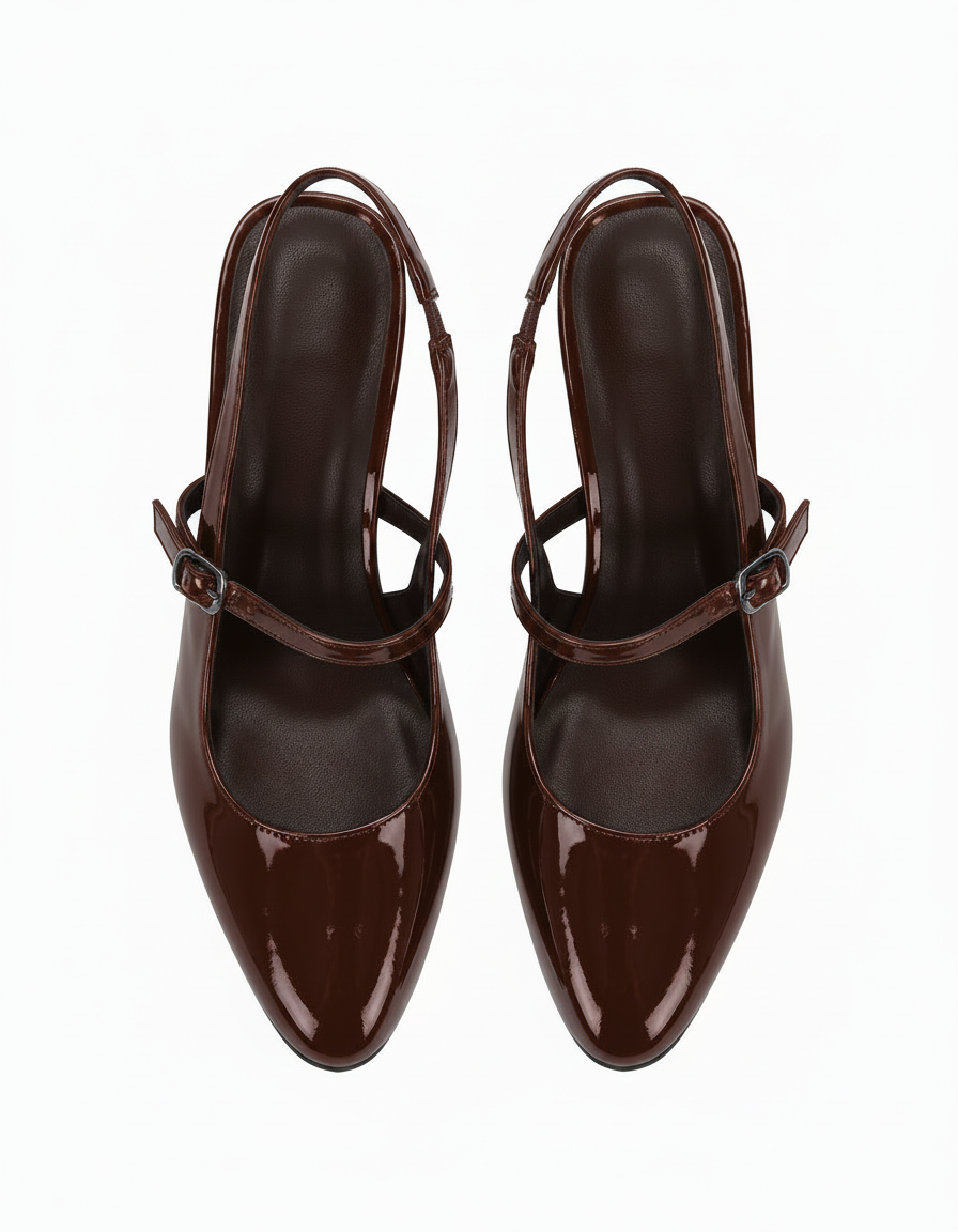 Catherine Block Heels – Slingback  UQ