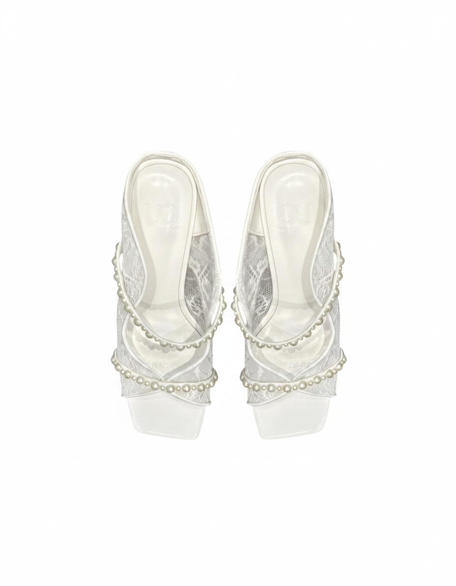 Beatrice Floral Stiletto Sandals – Vamp  UQ