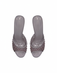 Aurore Floral Stiletto Sandals – Open Toe  UQ