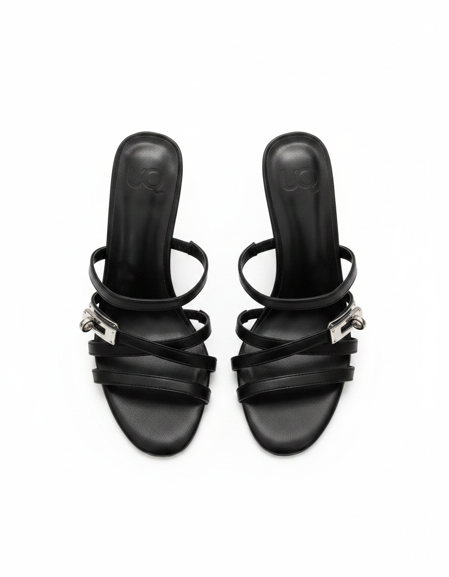 Thalie Stiletto Sandals – Open Toe  UQ