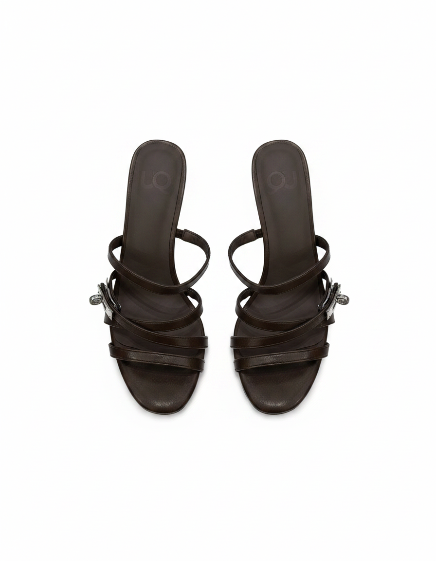 Thalie Stiletto Sandals – Open Toe  UQ