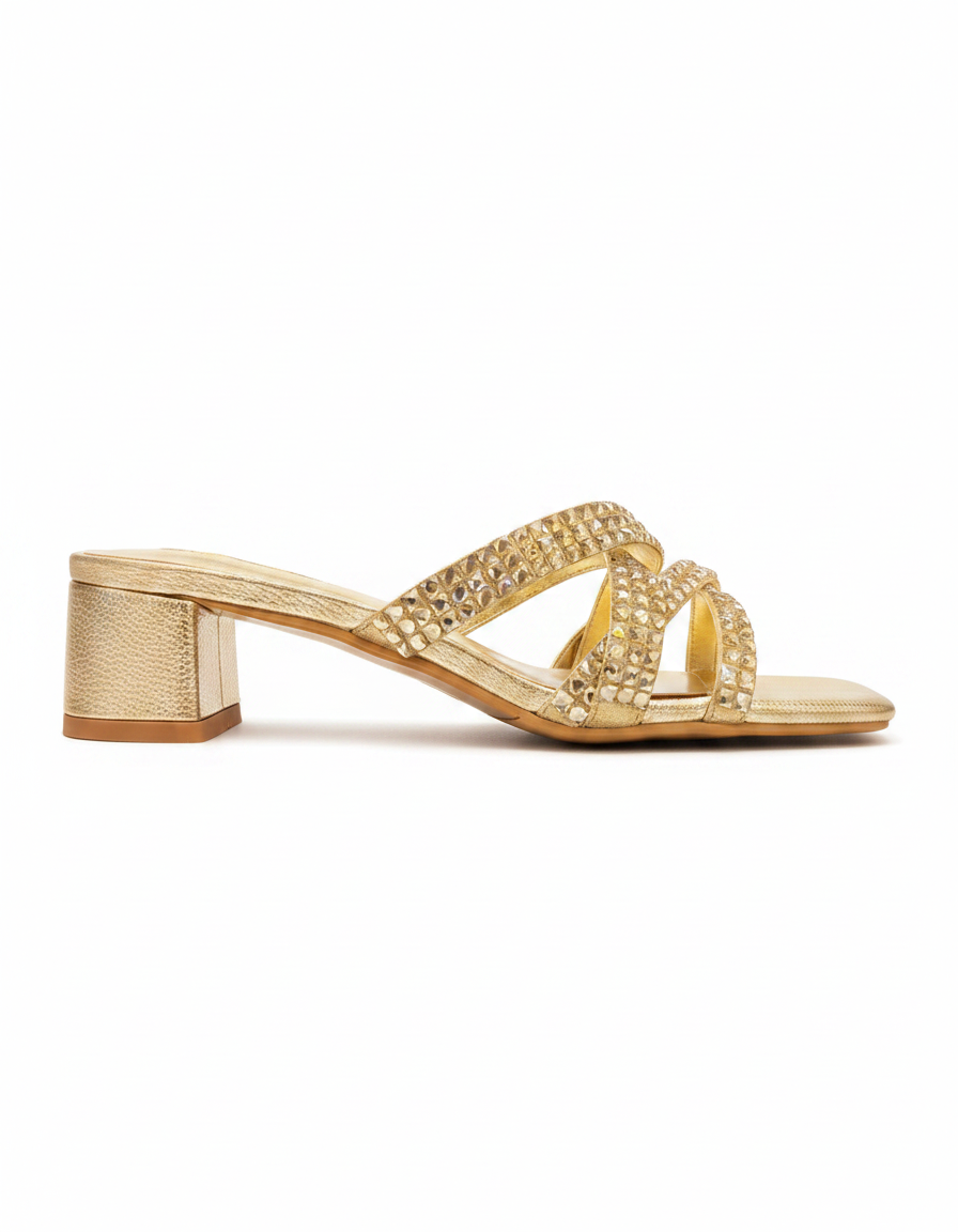 Zelie Block Heel Sandals – Open Toe  UQ