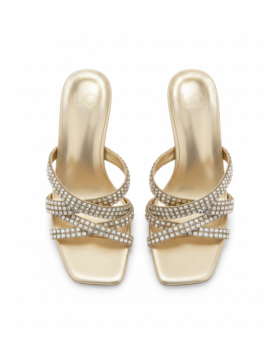 Zelie Block Heel Sandals – Open Toe  UQ