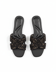 Eliane Mesh Slippers – Open Toe  UQ