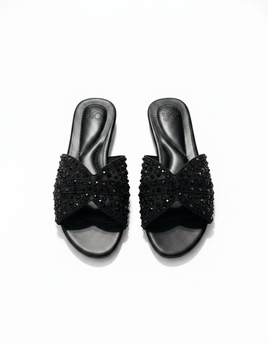Edith Mesh Slippers – Open Toe  UQ