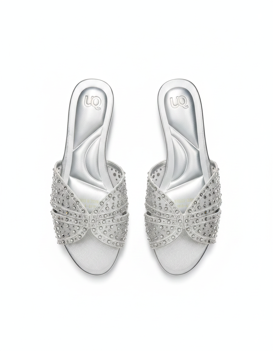 Edith Mesh Slippers – Open Toe  UQ
