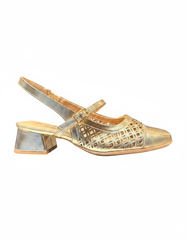 Lou Block Heel Mules – Slingback  UQ