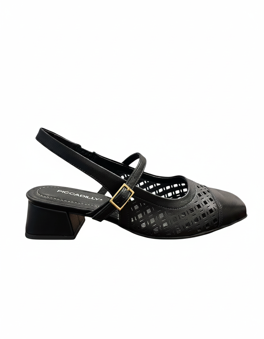 Lou Block Heel Mules – Slingback  UQ