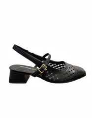Lou Block Heel Mules – Slingback  UQ