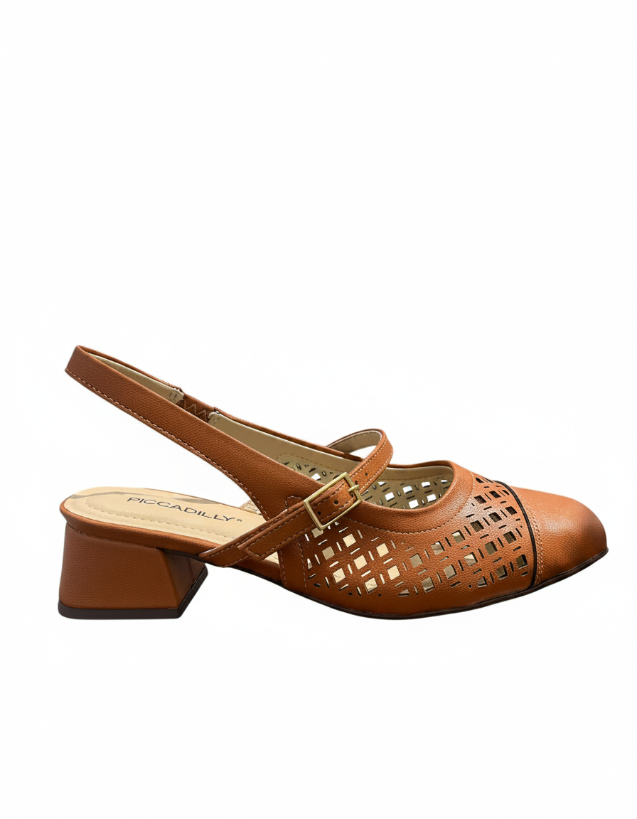 Lou Block Heel Mules – Slingback  UQ