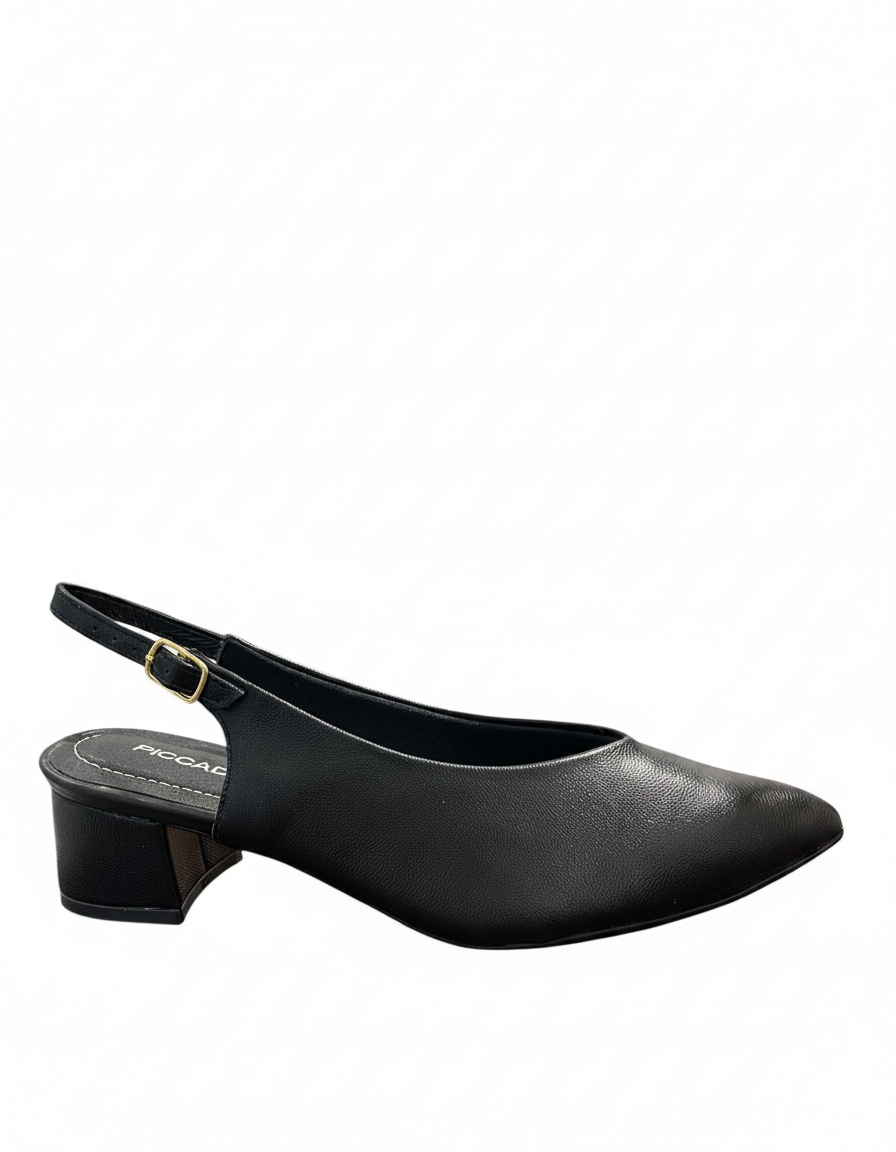 Hermine Block Heel Sandals – Slingback  UQ