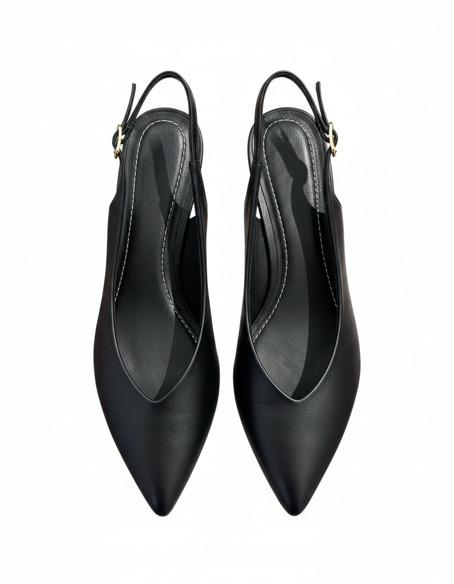 Hermine Block Heel Sandals – Slingback  UQ