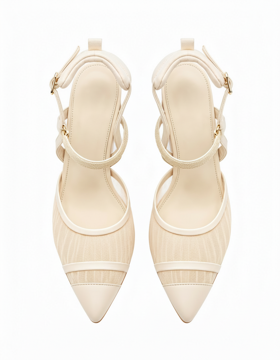 Med Heel Shoe  Hazar
