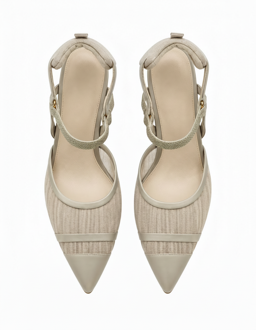 Med Heel Shoe  Hazar