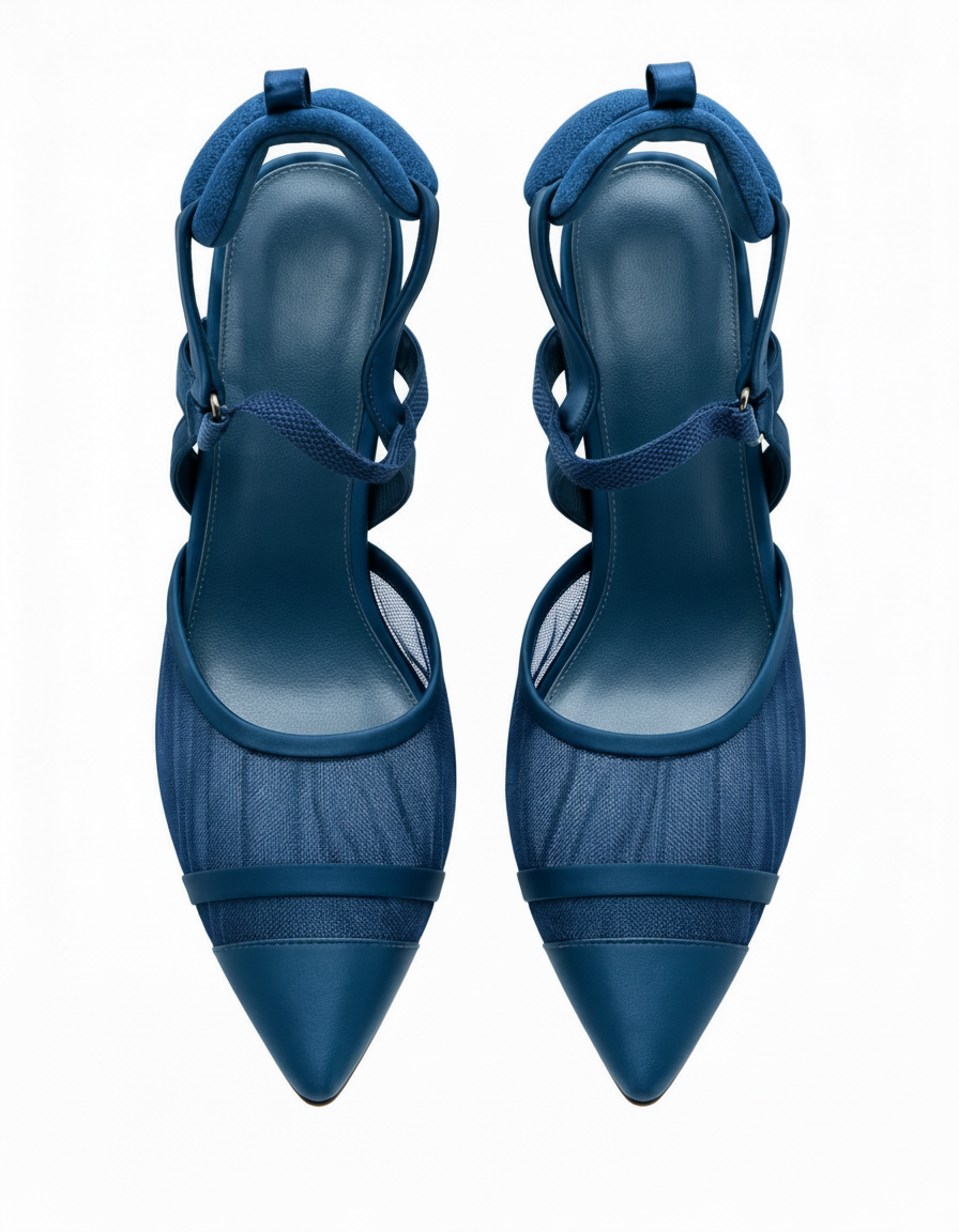 Med Heel Shoe  Hazar