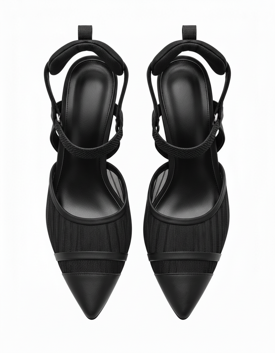 Med Heel Shoe  Hazar