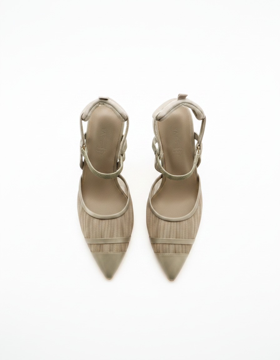 Med Heel Shoe  Hazar