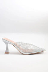 Kitten Heel Mule  Hazar