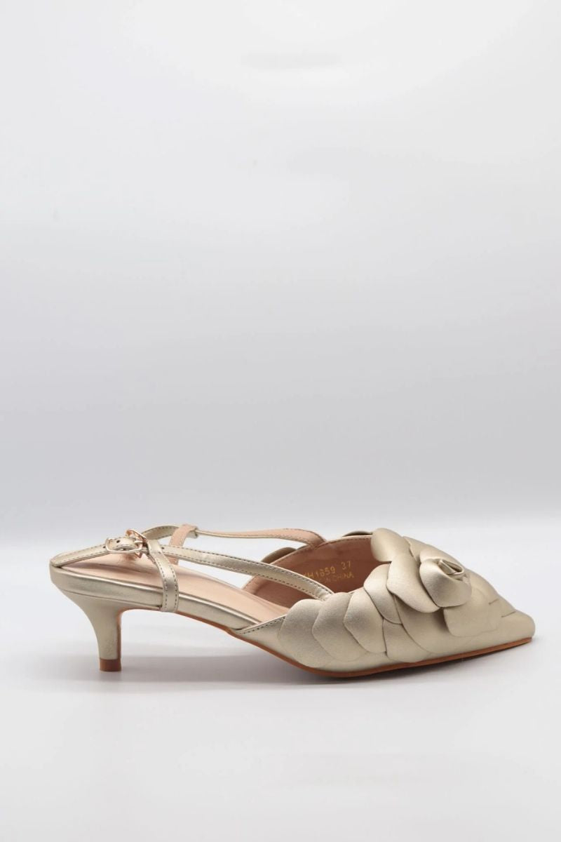 Kitten Heel Mule  Hazar