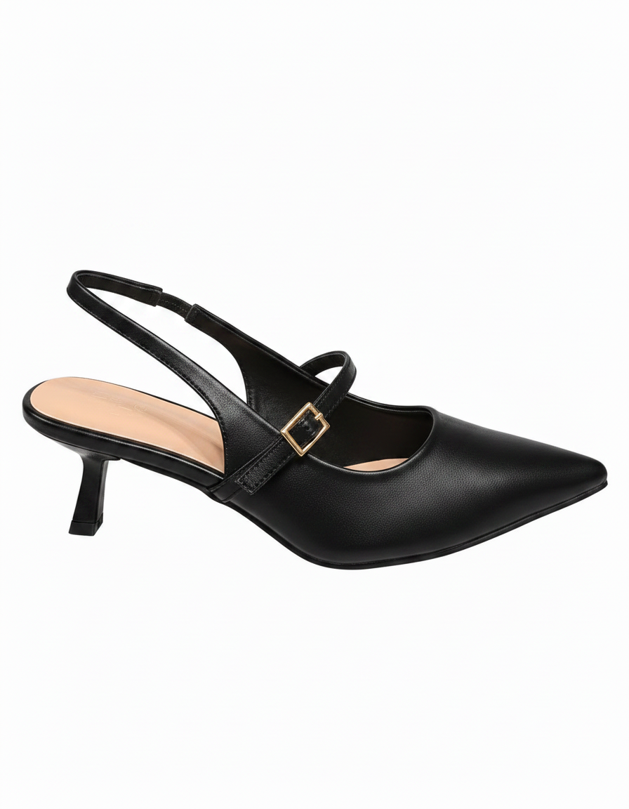 Kitten Heel Mule  Hazar