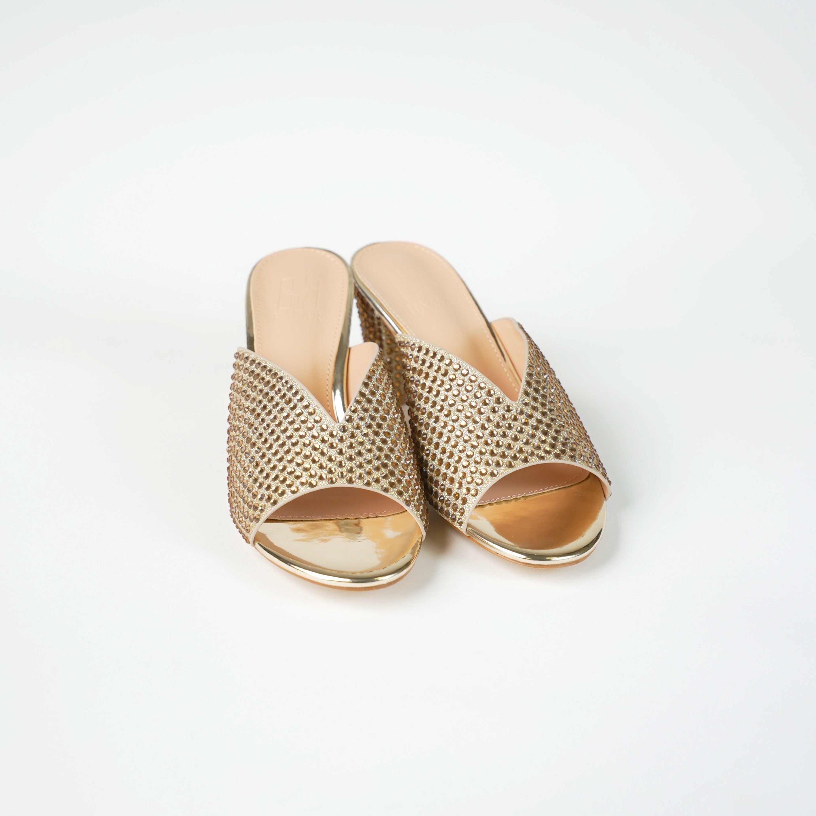 Open Block Heel