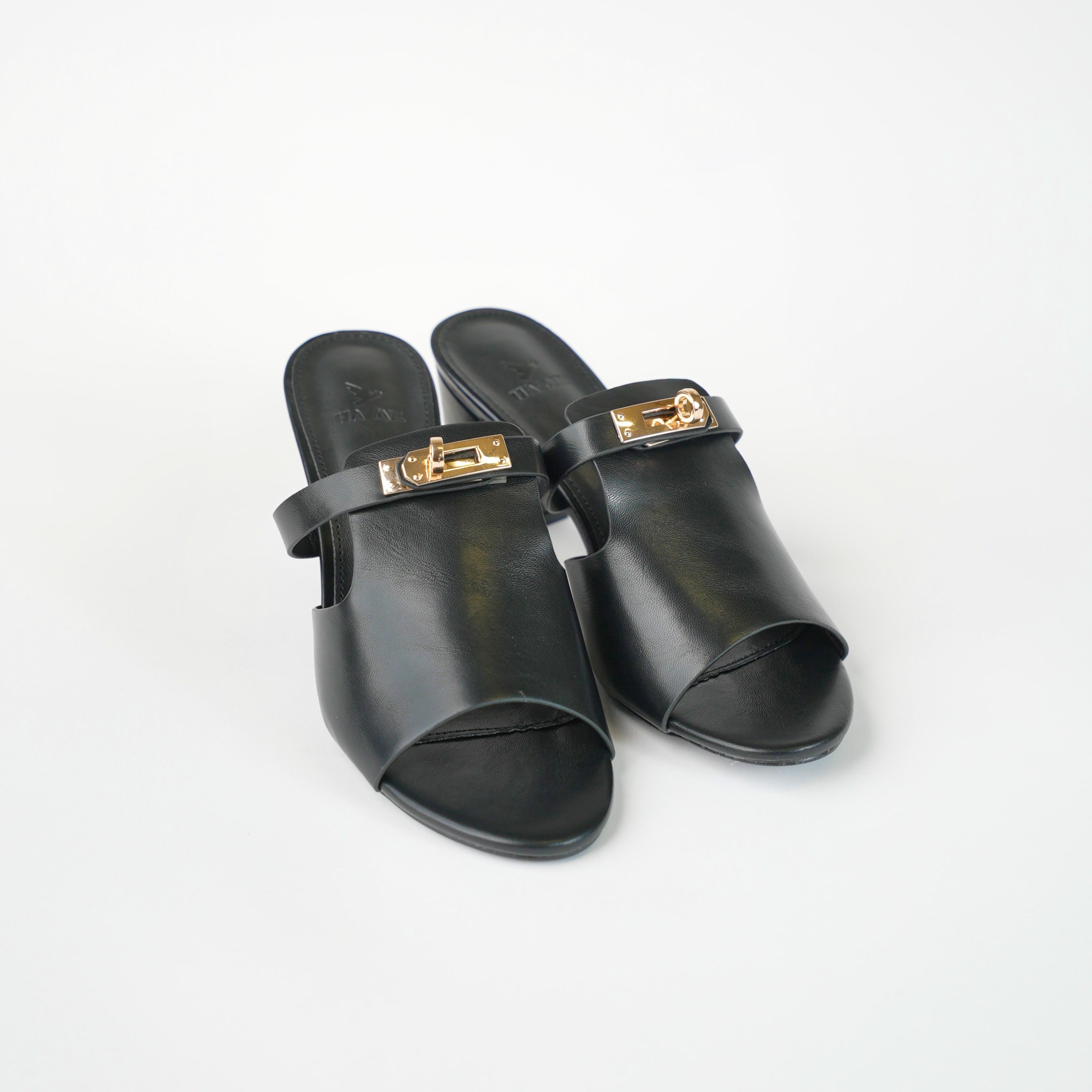Open Block Heel