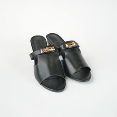 Open Block Heel