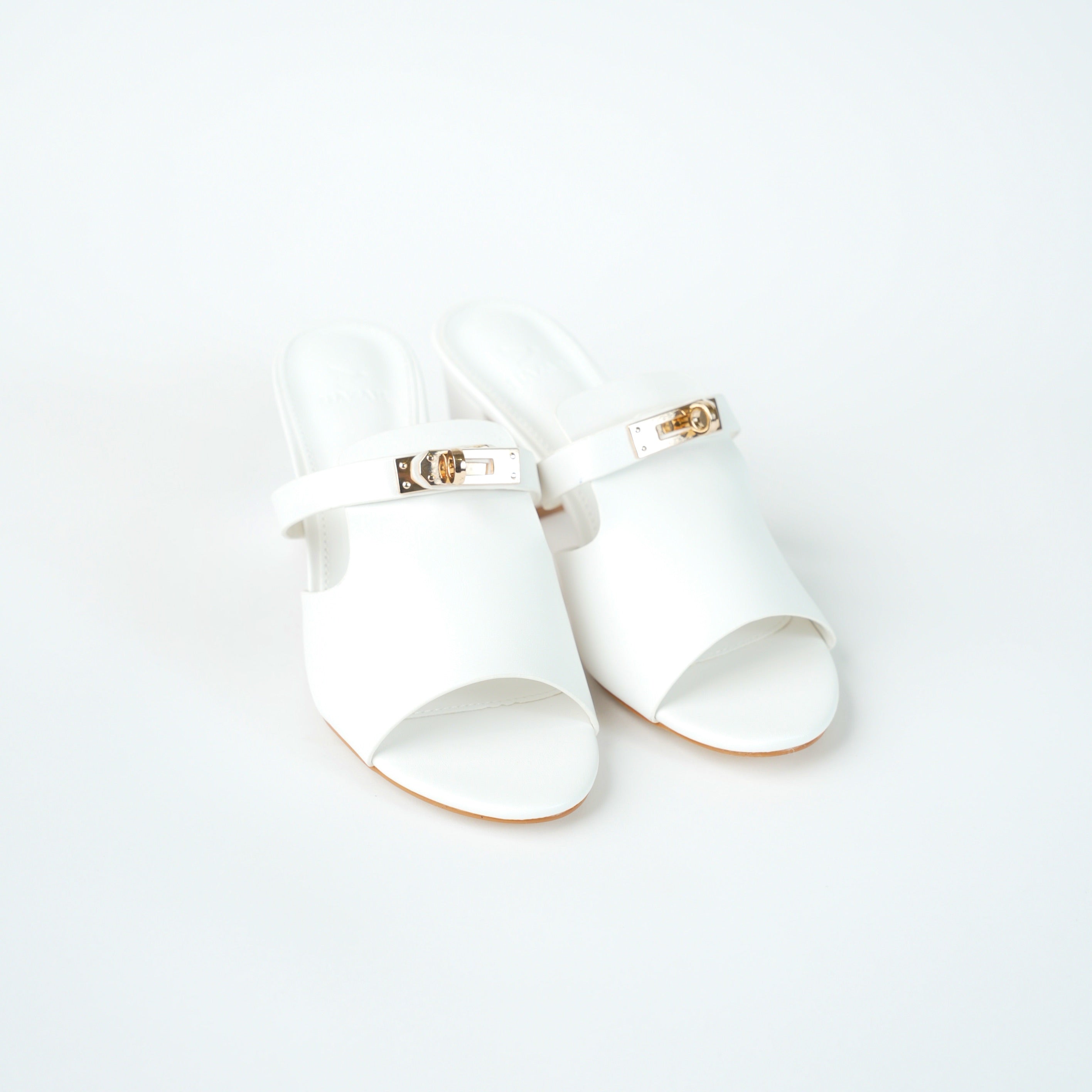 Open Block Heel