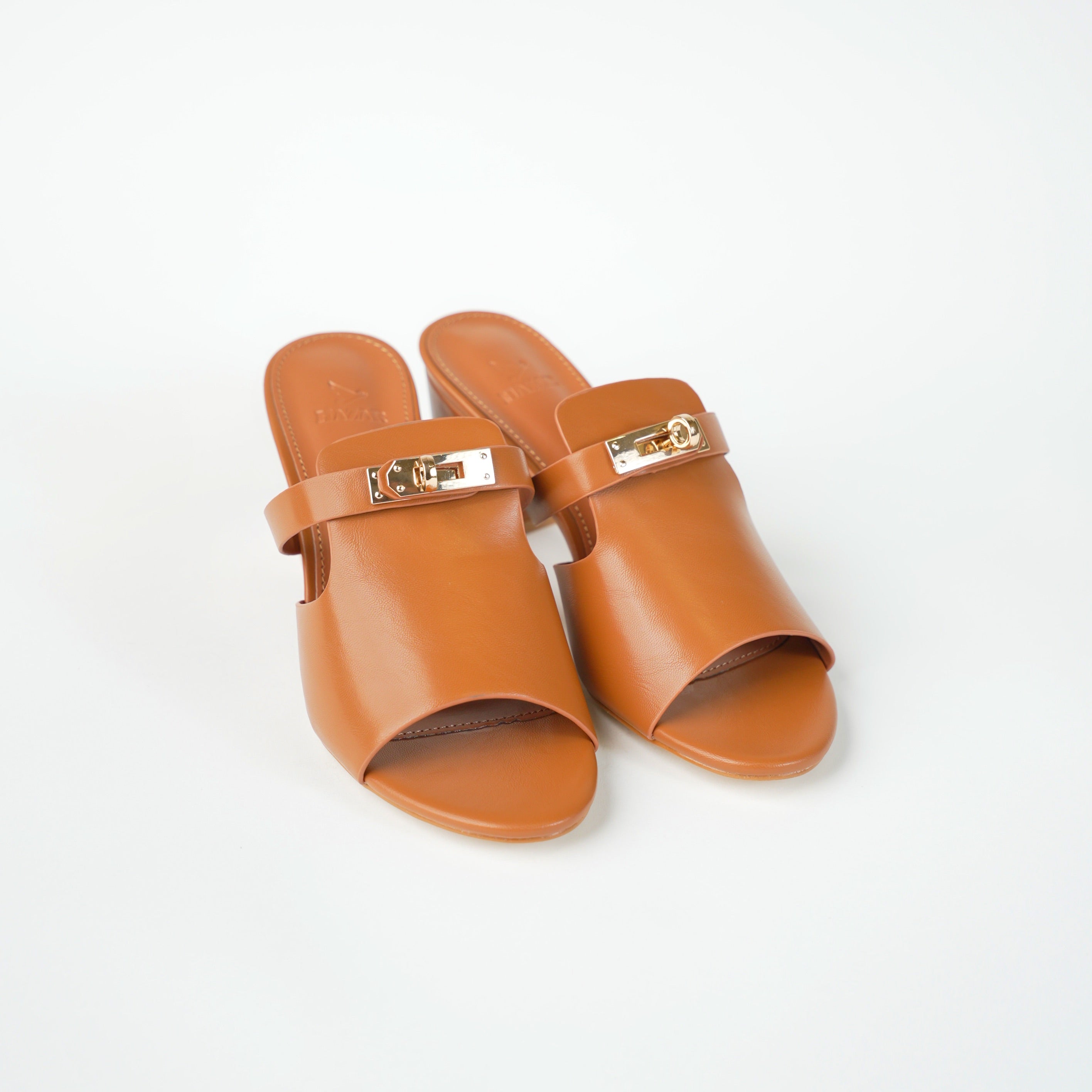 Open Block Heel