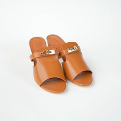 Open Block Heel