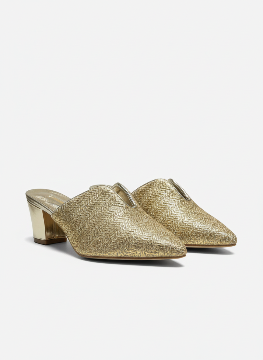 Block Heel Mule  Hazar