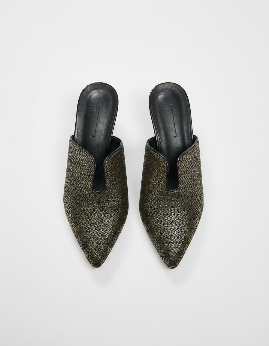 Block Heel Mule  Hazar