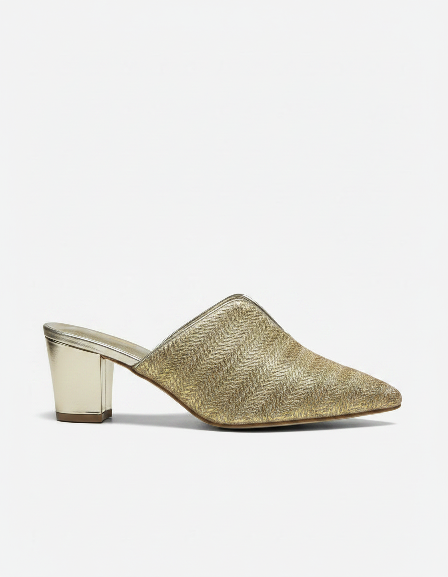Block Heel Mule  Hazar