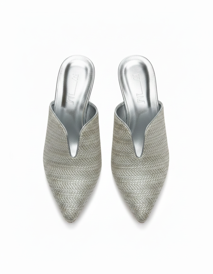 Block Heel Mule  Hazar
