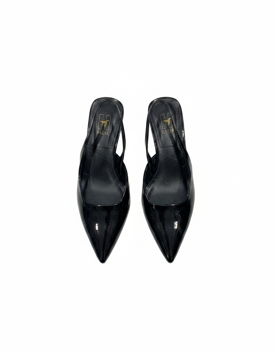 Ankle Strap Kitten Heel  Hazar