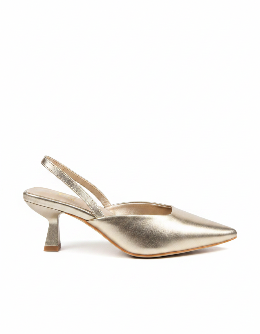 Ankle Strap Kitten Heel  Hazar