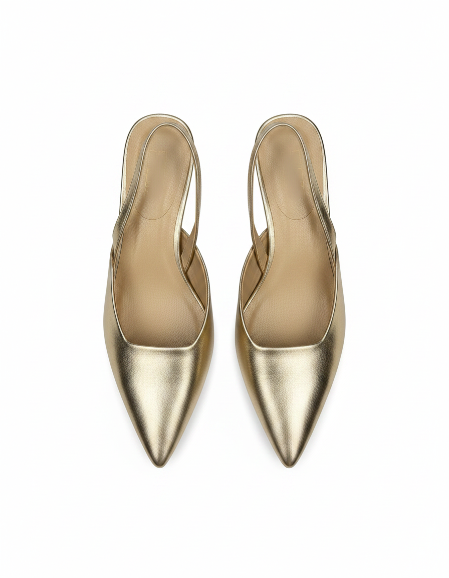 Ankle Strap Kitten Heel  Hazar