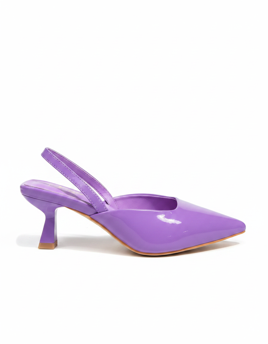 Ankle Strap Kitten Heel  Hazar