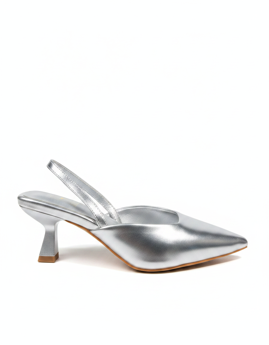 Ankle Strap Kitten Heel  Hazar