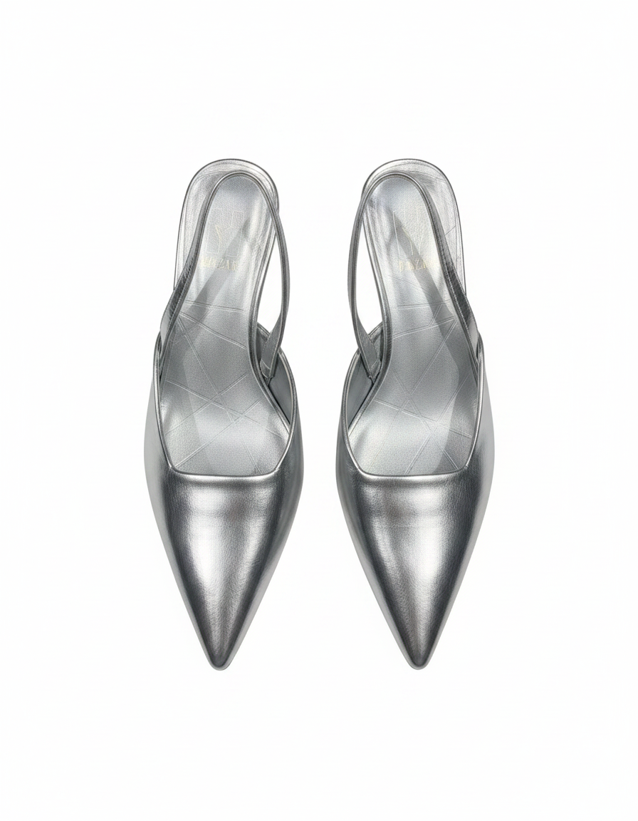 Ankle Strap Kitten Heel  Hazar