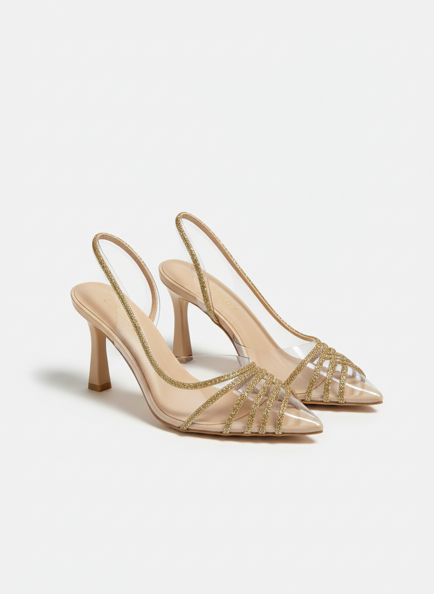 Ankle Strap Heel  Hazar