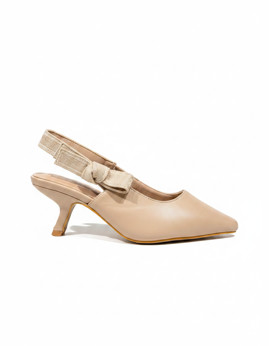 Ankle Strap Kitten Heel  Hazar