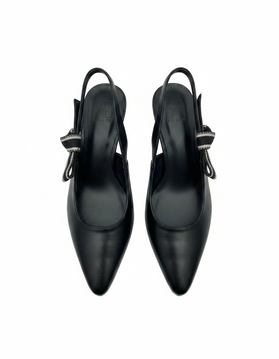 Ankle Strap Kitten Heel  Hazar