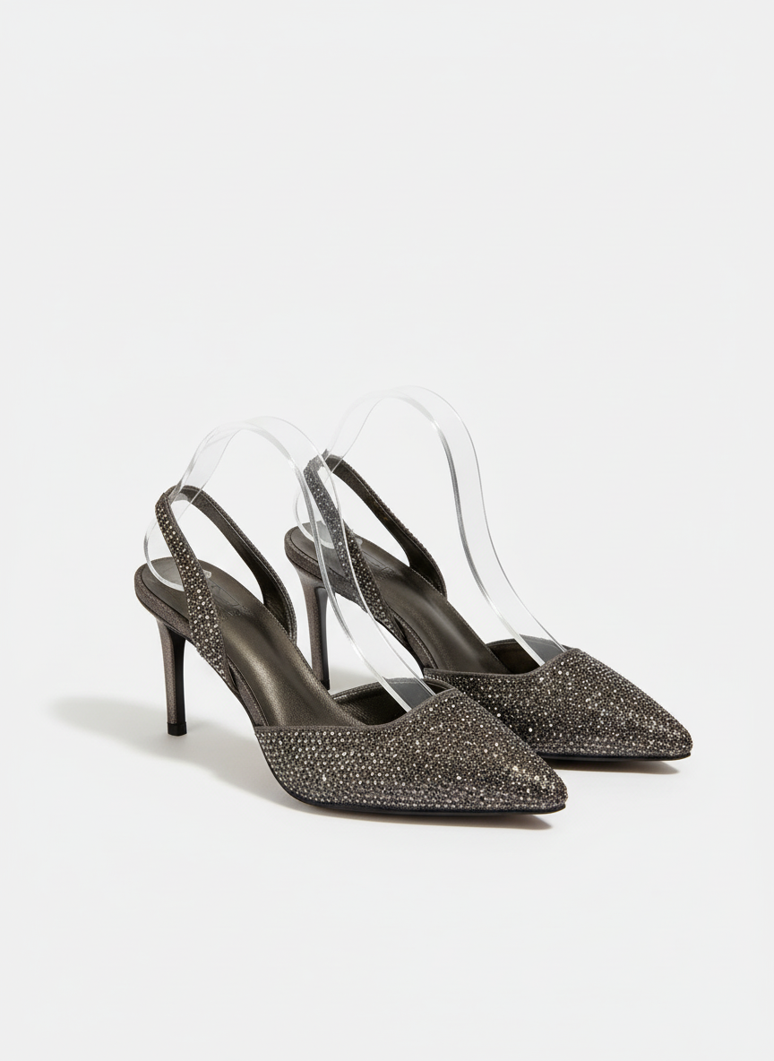 Ankle Strap Heel  Hazar