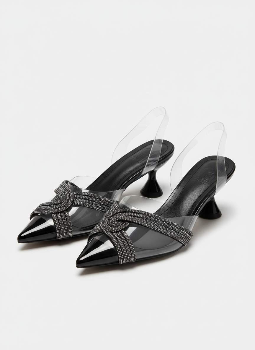 Ankle Strap Heel  Hazar