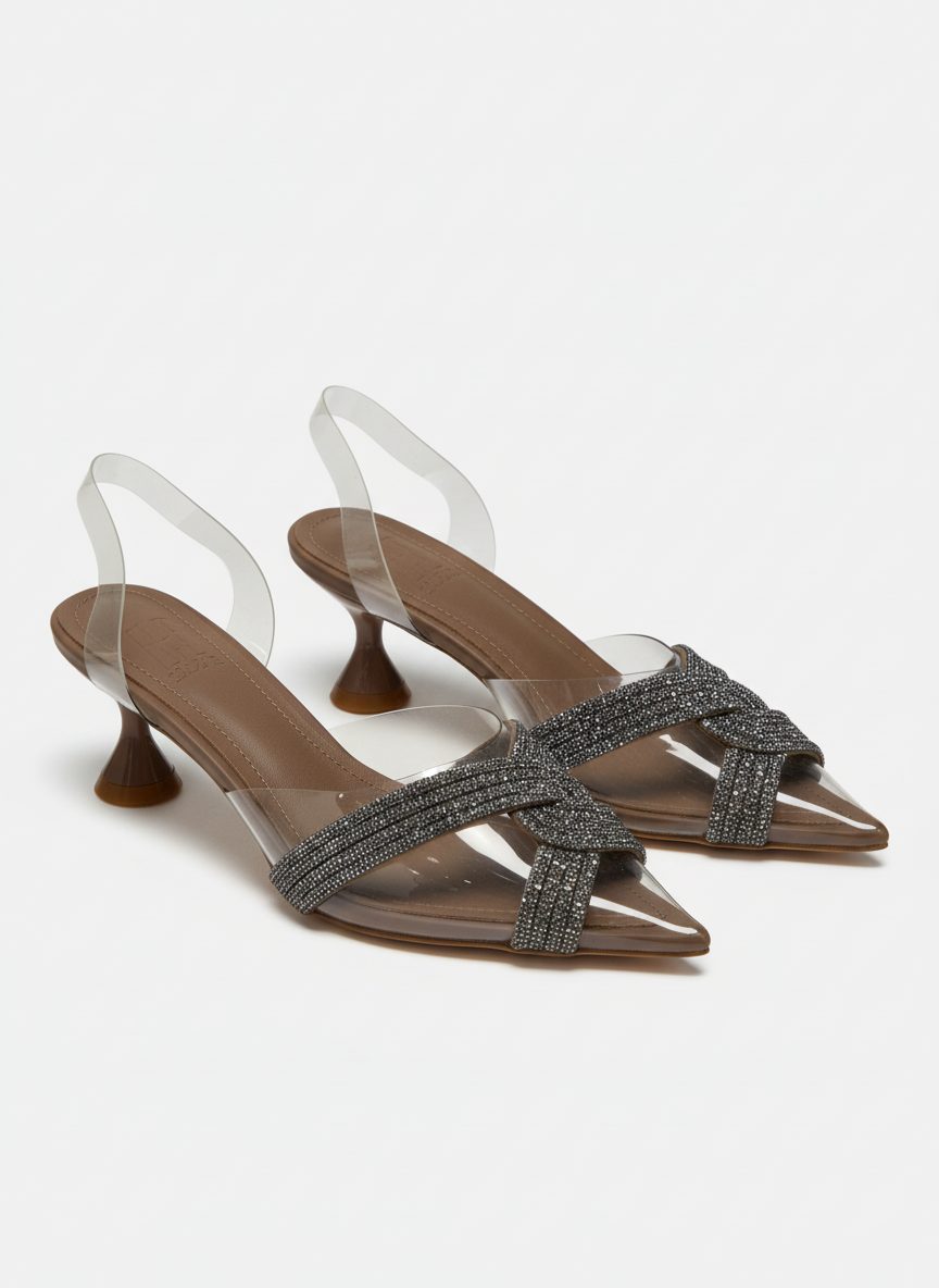 Ankle Strap Heel  Hazar