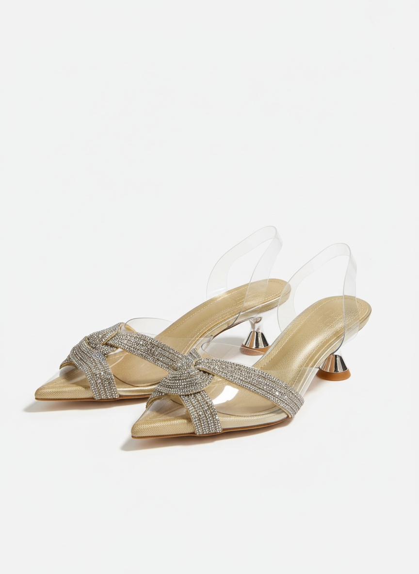 Ankle Strap Heel  Hazar