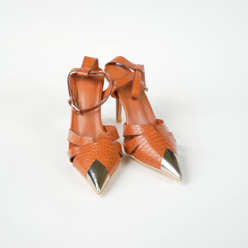 Ankle Strap Heel  Hazar
