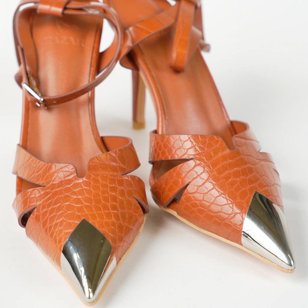 Ankle Strap Heel  Hazar